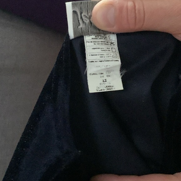 Jessie velvet dress navy blue size 12 - Picture 8 of 10